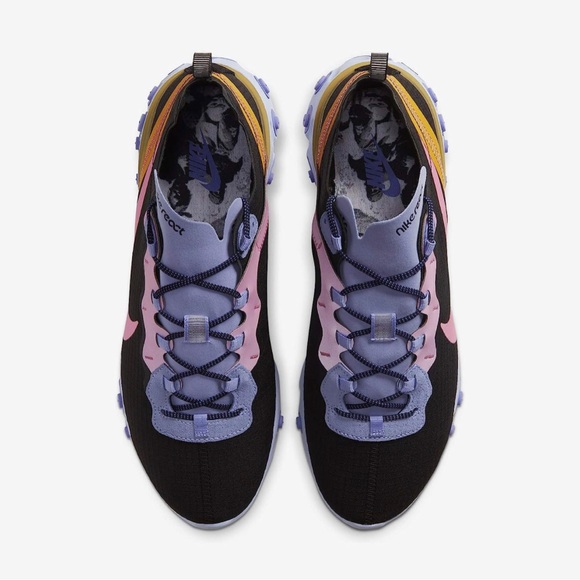 NWT Nike React Element 55 PRM Black/Magic Flamingo - Picture 5 of 6